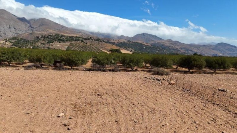 Skaloti MIT VIDEO Kreta, Skaloti: Großes Baugrundstück mit Meer- und Bergblick an der Südküste Grundstück kaufen
